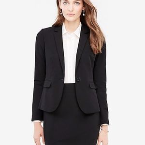 Black Ann Taylor Blazer Size 8